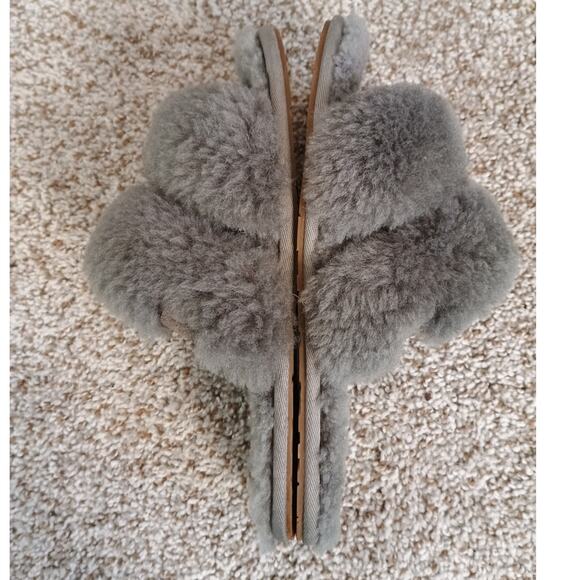 UGG Maxi Curly Scuffetta Sheepskin Slide Slippers 1130837 Women’s 8 - Picture 10 of 11